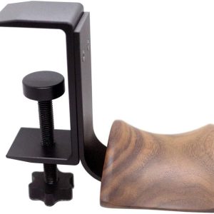 Walnut Clamp Headphone Holder