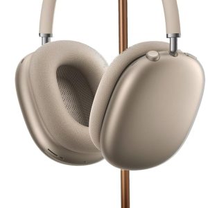 Wooden Headphone Stand with Storage