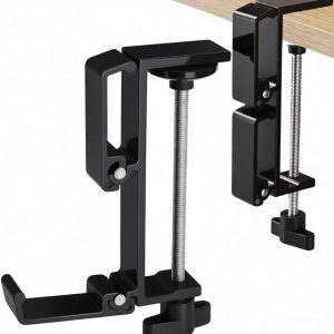 Foldable Desk Headphone Clamp