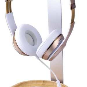 Wood & Aluminum Headphone Hanger
